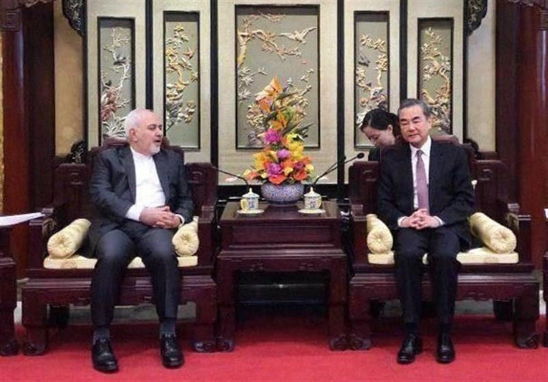 دیدار ظریف با همتای چینی در پکن دیدار ظریف با همتای چینی در پکن