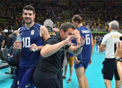 سرمربی والیبال ایتالیا: شایسته پیروزی بر ایران بودیم