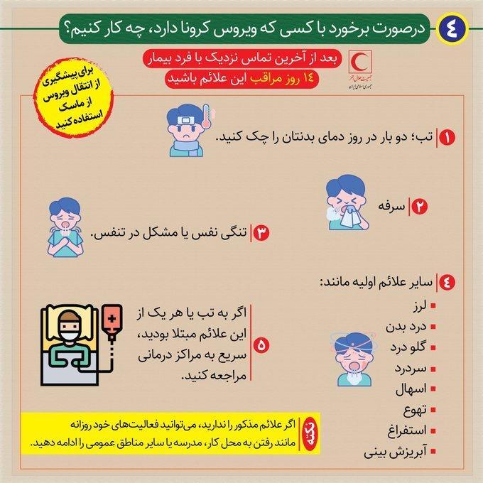 اطلاع نگاشت، در صورت برخورد با کسی که ویروس کورونا دارد، اطلاع نگاشت، در صورت برخورد با کسی که ویروس کورونا دارد، چکار کنیم؟