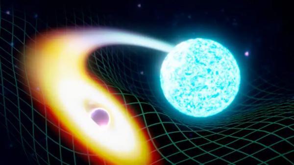 سیاه چاله ای که ستاره های نوترونی را بلعید