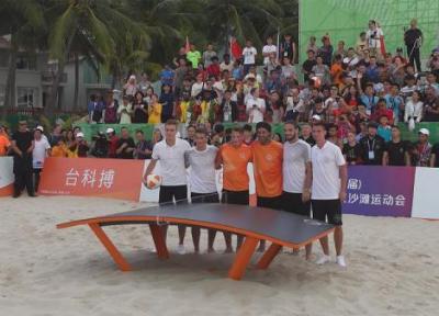 چین؛ شهر ساحلی سانیا برای برگزاری بازیهای ساحلی آسیا آماده می گردد