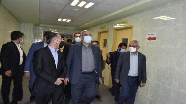 بازدید وزیر بهداشت از بیمارستان مشخص کرونای یاسوج