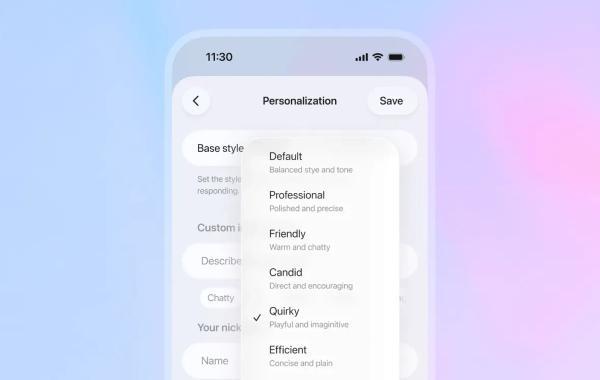 OpenAI با انتشار هوش مصنوعی GPT، 5.1، به بازخورد کاربران پاسخ داد