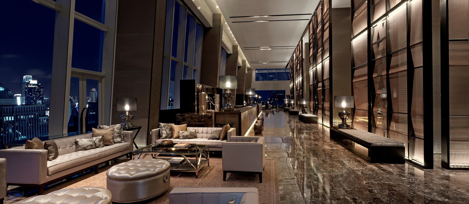 okura prestige bangkok lobby هتل اوکورا پرستیژ بانکوک
