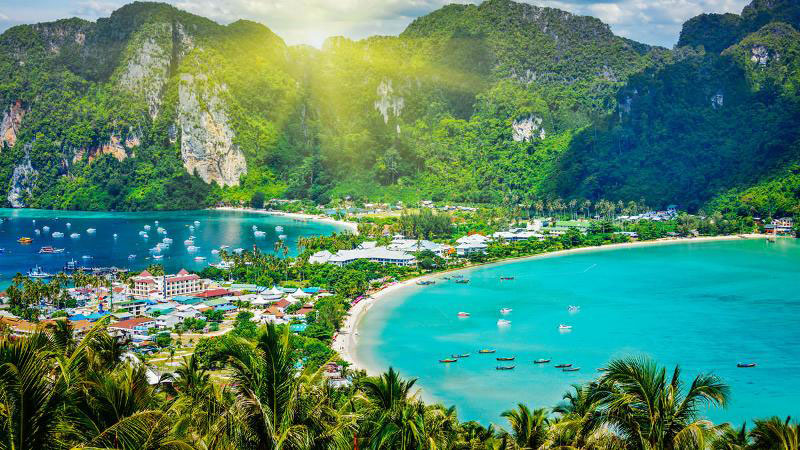 Phi Phi Islands دیدنی های پوکت